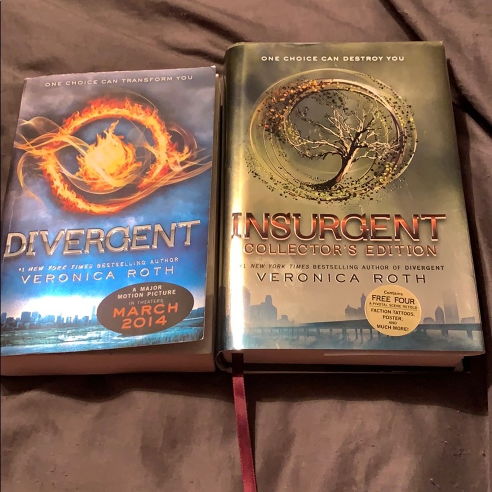 Divergent and insurgent book series Veronica Roth